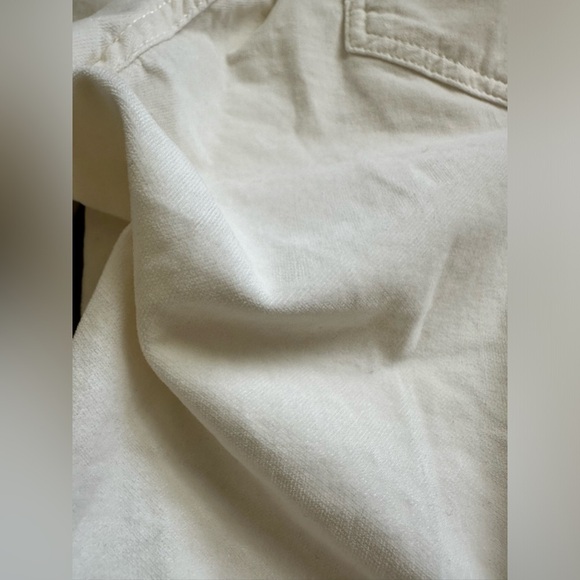 J. McLaughlin women’s size 8 textured cotton light  cream pants slacks ex cond - Picture 4 of 10